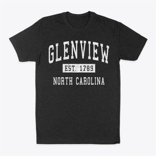 Glenview North Carolina Classic Established Classic Dad T-Shirt