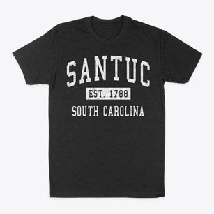 Santuc South Carolina Classic Established Classic Dad T-Shirt