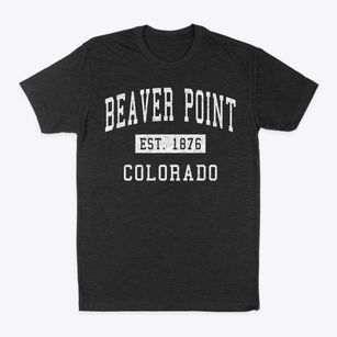 Beaver Point Colorado Classic Established Classic Dad T-Shirt