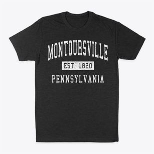 Montoursville Pennsylvania Classic Established Classic Dad T-Shirt