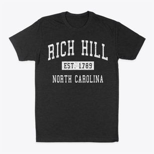 Rich Hill North Carolina Classic Established Classic Dad T-Shirt