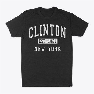Clinton New York Classic Established Classic Dad T-Shirt