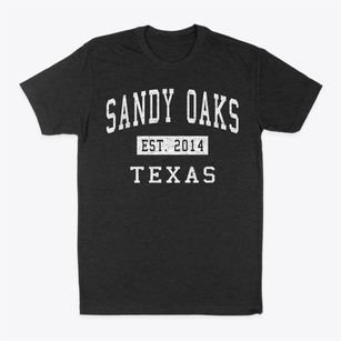 Sandy Oaks Texas Classic Established Classic Dad T-Shirt