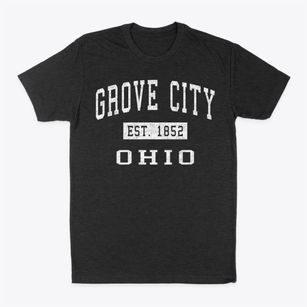 Grove City Ohio Classic Established Classic Dad T-Shirt