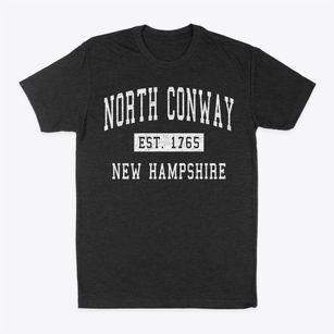 North Conway New Hampshire Classic Established Classic Dad T-Shirt