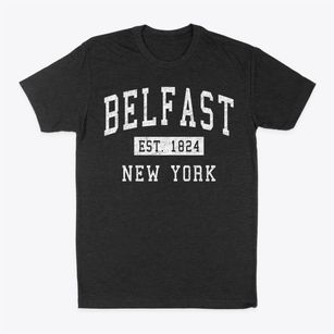 Belfast New York Classic Established Classic Dad T-Shirt