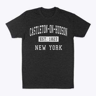 Castleton-on-hudson New York Classic Established Classic Dad T-Shirt