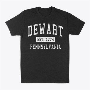 Dewart Pennsylvania Classic Established Classic Dad T-Shirt