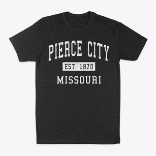 Pierce City Missouri Classic Established Classic Dad T-Shirt