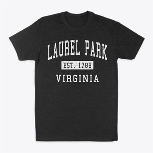 Laurel Park Virginia Classic Established Classic Dad T-Shirt