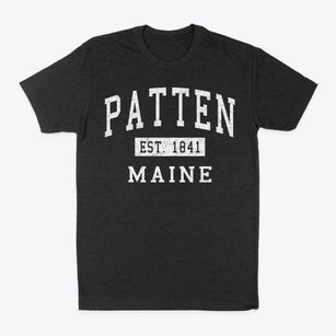 Patten Maine Classic Established Classic Dad T-Shirt