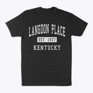 Langdon Place Kentucky Classic Established Classic Dad T-Shirt