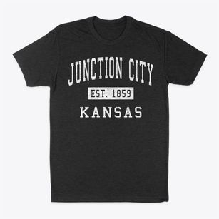 Junction City Kansas Classic Established Classic Dad T-Shirt