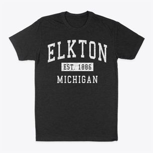 Elkton Michigan Classic Established Classic Dad T-Shirt