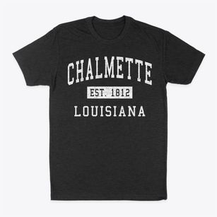 Chalmette Louisiana Classic Established Classic Dad T-Shirt