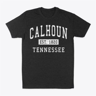 Calhoun Tennessee Classic Established Classic Dad T-Shirt