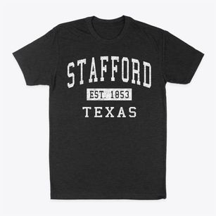 Stafford Texas Classic Established Classic Dad T-Shirt