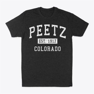 Peetz Colorado Classic Established Classic Dad T-Shirt