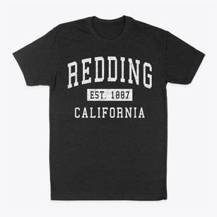 Redding California Classic Established Classic Dad T-Shirt