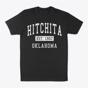 Hitchita Oklahoma Classic Established Classic Dad T-Shirt