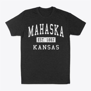 Mahaska Kansas Classic Established Classic Dad T-Shirt