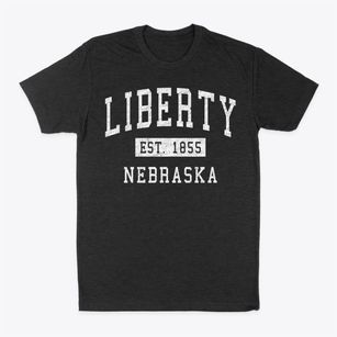 Liberty Nebraska Classic Established Classic Dad T-Shirt