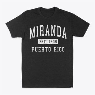 Miranda Puerto Rico Classic Established Classic Dad T-Shirt