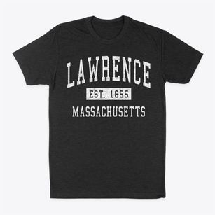 Lawrence Massachusetts Classic Established Classic Dad T-Shirt