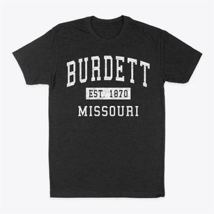 Burdett Missouri Classic Established Classic Dad T-Shirt