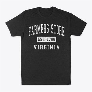Farmers Store Virginia Classic Established Classic Dad T-Shirt