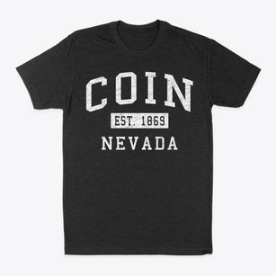 Coin Nevada Classic Established Classic Dad T-Shirt