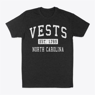 Vests North Carolina Classic Established Classic Dad T-Shirt