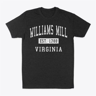 Williams Mill Virginia Classic Established Classic Dad T-Shirt