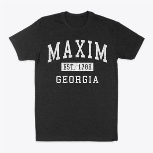 Maxim Georgia Classic Established Classic Dad T-Shirt