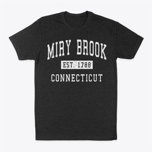 Miry Brook Connecticut Classic Established Classic Dad T-Shirt