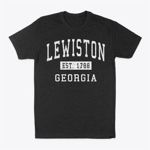 Lewiston Georgia Classic Established Classic Dad T-Shirt