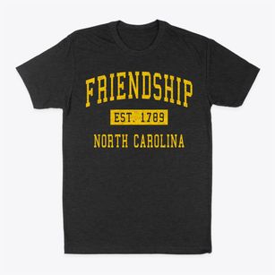 Friendship North Carolina Classic Established Classic Dad T-Shirt