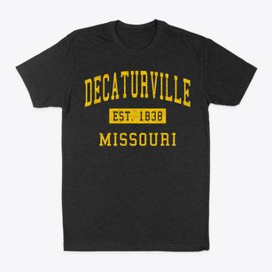 Decaturville Missouri Classic Established Classic Dad T-Shirt