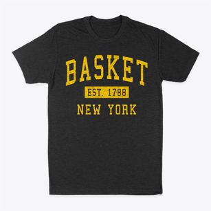 Basket New York Classic Established Classic Dad T-Shirt