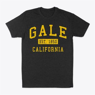 Gale California Classic Established Classic Dad T-Shirt