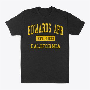 Edwards Afb California Classic Established Classic Dad T-Shirt