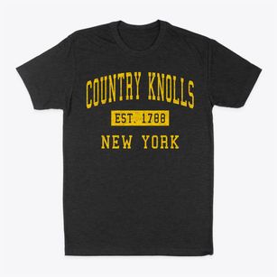 Country Knolls New York Classic Established Classic Dad T-Shirt