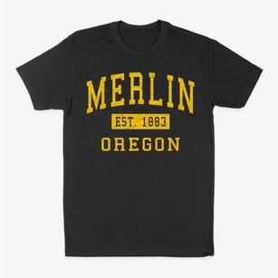 Merlin Oregon Classic Established Classic Dad T-Shirt