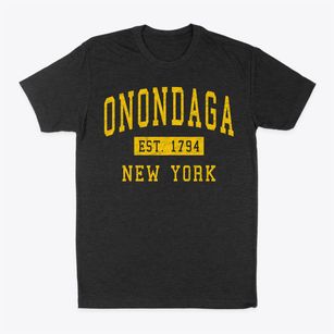 Onondaga New York Classic Established Classic Dad T-Shirt