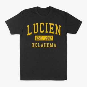 Lucien Oklahoma Classic Established Classic Dad T-Shirt