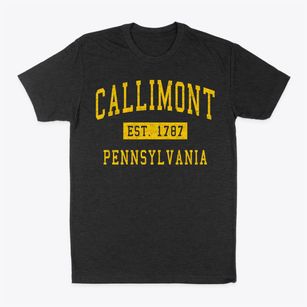 Callimont Pennsylvania Classic Established Classic Dad T-Shirt