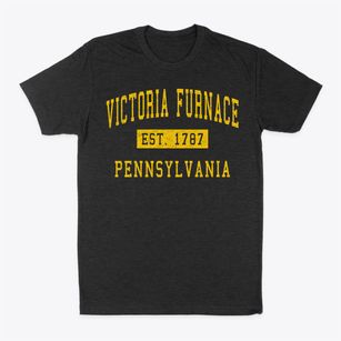 Victoria Furnace Pennsylvania Classic Established Classic Dad T-Shirt