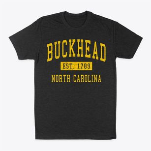 Buckhead North Carolina Classic Established Classic Dad T-Shirt