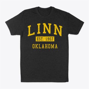 Linn Oklahoma Classic Established Classic Dad T-Shirt