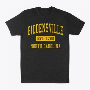 Giddensville North Carolina Classic Established Classic Dad T-Shirt